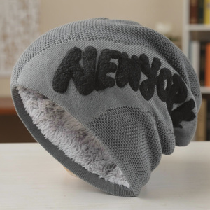 Gorro de Punto Trenzado de Moda, Cálido, de Doble Capa, con Letras Bordadas, para Correr, Esquiar, Hacer Snowboard, Deportes Birlag - Product Image 2