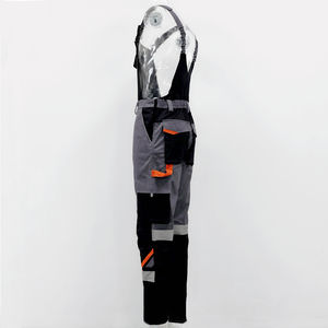 ชุดทำงานสะท้อนแสงสำหรับผู้ชาย กางเกงเอี๊ยมแบบมีกระเป๋า ชุดยูนิฟอร์ม กางเกงขายาว ชุดคลุมทำงาน - Product Image 4