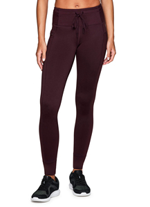 Women's High Waist Drawstring <b>Leggings</b> <b>with</b> <b>Pocket</b> Breathable Polyester Quick Dry Stretchy Yoga Workout Full Length Sport Pants - Product Image 5