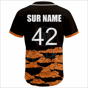 ชุดเสื้อเบสบอลแบบมืออาชีพสั่งทำพิเศษ น้ำหนักเบา แห้งเร็ว ระบายอากาศได้ดี ชุดยูนิฟอร์มทีมแบบซับลิเมชั่น ผู้จัดจำหน่ายขายส่ง - Product Image 3