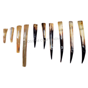 Best Quality Ram Horn <b>Shoehorn</b> Handcrafted Polished Antler Horn Boot Lifter <b>Shoehorn</b> for Fashionable Guys at Natural colour - Product Image 6