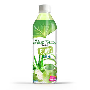 Jus de fruits aromatisé Tan Do Aloe Vera 500ml en bouteille PET, faible en gras, 100% pur, saveurs Ananas, Fruit de la Passion, Mangue, Noix de Coco, 10 Brix, à bien secouer - Product Image 1