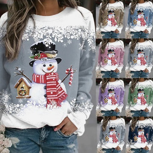 Unisex Merry <b>Christmas</b> Raglan Sleeve Long Sleeve Color Block Front Logo Eco-Friendly Breathable <b>T</b>-<b>Shirt</b> - Product Image 5