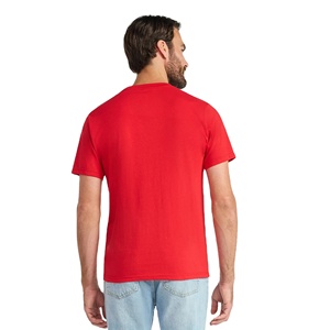 Latest Fashionable Breathable Plus Size Men's O Neck Casual Printed T Shirts Custom Design Short Sleeve Slim Fit Premium Quality - Product Image 3