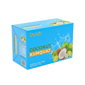 Productos más vendidos 2025: Agua de Coco con Jugo de Kumquat OEM, Bebida de Frutas y Vegetales, Sabor Vietnamita, Pura y Natural - Product Image 5