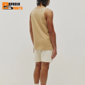 Camiseta Deportiva para Hombre, de Algodón/Poliéster, Secado Rápido, Transpirable, para Verano, Culturismo, Sin Mangas, Informal, Estilo Urbano - Product Image 3