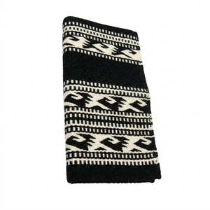 100% New Zealan Wool hand woven customizable Saddle <b>Blanket</b> manufactured in India for horse riding training and sports - Product Image 6