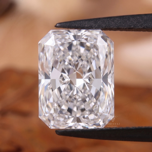 Diamant de laboratoire de 9,00 carats, taille radiant, certifié IGI, couleur E, clarté VVS2, HPHT/CVD, pour la fabrication de bijoux, vente en gros - Product Image 1