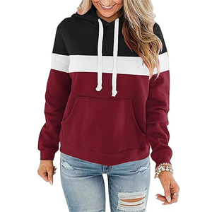 Hiver 2026 Sweat-shirts à capuche pour femmes personnalisés en polaire épaisse, coupe oversize, unisexe, style vintage, avec impression en relief cristalline sur le devant - Product Image 1