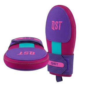 ถุงมือเบสบอล QST สำหรับการเล่นแบบสไลด์ น้ำหนักเบา ทนทาน ป้องกันแรงกระแทก อุปกรณ์ฝึกซ้อม สีม่วง ชมพู เขียวอมฟ้า ดีไซน์สำหรับมือขวา/ซ้าย - Product Image 2