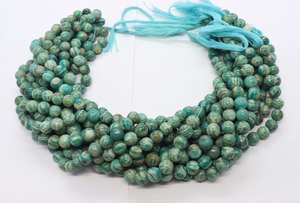 Perles rondes lisses en amazonite russe naturelle AAA, 8-9 mm, perles de pierres précieuses en amazonite naturelle, 13 pouces, perles rondes en amazonite naturelle - Product Image 6