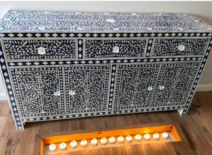 Mesa de centro de lujo para sala de estar, estilo tradicional, muebles con incrustaciones antiguas de alta demanda, Panel de madera, venta mundial - Product Image 3