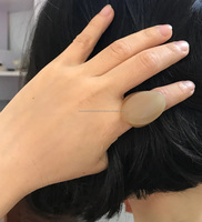 100% meilleure qualité naturel corne de buffle anneau poli fête Ware bijoux pour anniversaire de mariage couleur Offre Spéciale corne naturelle