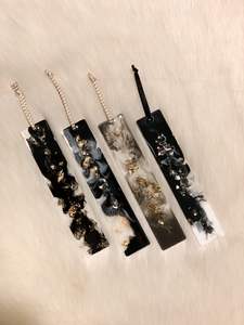 Marcapáginas de Resina con Diseño Personalizado, Marcapáginas Hechos a Mano, Lindos y Originales para Hombres y Mujeres, Regalo de Aniversario, Craftera Exports - Product Image 4