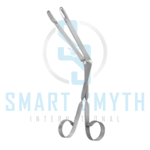 Forceps à capsules vétérinaires en acier inoxydable pour ovins et équins, forceps de dosage de bolus, instrument d'alimentation pour animaux d'élevage - Product Image 1
