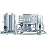Système de traitement de l'eau par osmose inverse industrielle avec PLC et réservoir sous pression 10000L/heure