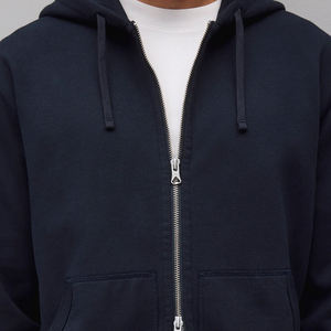 Diseño de mangas largas con logotipo personalizado y capucha con cobertura cómoda / Sudadera con capucha para hombre con puños acanalados a precio económico - Product Image 5