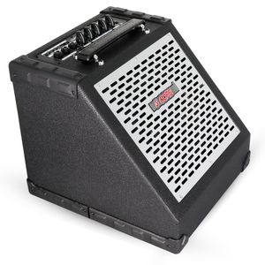 Amplificador de Batería Eléctrica Profesional de 80W con Altavoz de 8 Pulgadas y Ecualizador de 3 Bandas Modelo D0100XUCDXV - Product Image 1