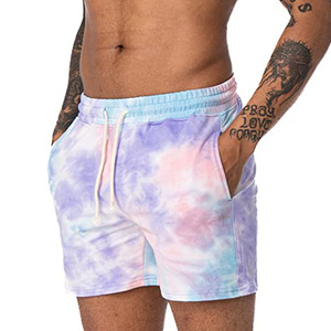 Shorts de sport légers et respirants pour homme, séchage rapide, haute élasticité, polyester, pour le fitness et le jogging. - Product Image 2