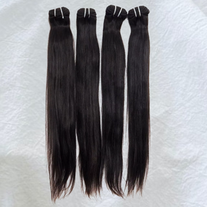 Extensions naturelles de cheveux humains indiens Remy non traités, bouclés crépus, sans nœuds, résistants à la chute, avec double trame machine - Product Image 6