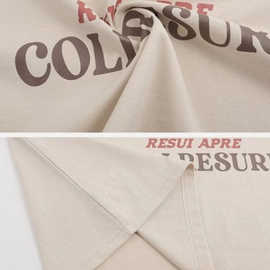 Coton éponge imprimé été hommes formel coupe régulière à manches courtes respirant plage pour chemise Streetwear pour T-Shirt - Product Image 5