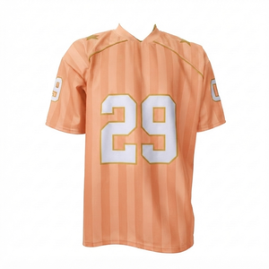 ชุดกีฬาฟุตบอลแบบซับลิเมชั่นสั่งทำพิเศษ ชุดทีมกีฬา เสื้อผ้ากีฬา SIPZO IMPEX ผลิตเสื้อคอวีแขนสั้นคุณภาพพรีเมียม - Product Image 1