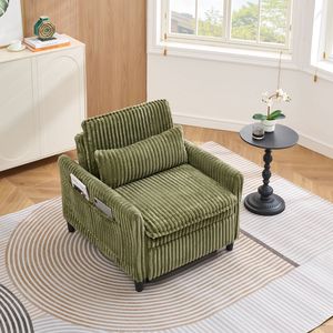 Divano Letto Comodo e Versatile con Cuscino, Arredamento Salvaspazio per Soggiorno, Camera da Letto o Balcone - Product Image 1