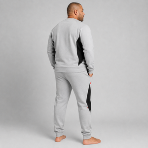Ensemble de survêtement polaire pour homme, tendance, en tissu doux et chaud, avec sweat à capuche et pantalon, coupe confortable, pour un usage décontracté - Product Image 4