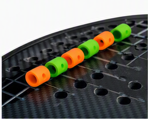 Cintas Protectoras Antivibración OEM Verde Naranja para Raqueta de Pádel, Accesorio de Entrenamiento, Absorbedor de Vibraciones Duradero, Amortiguador de Pádel de Playa - Product Image 3