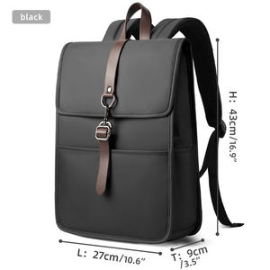 Water Resistant Oxford <b>Laptop</b> Backpack 15.6 Inch Business Travel School <b>Bag</b> with USB Port Anti Theft Design - Product Image 1