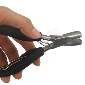 Wholesale Hair <b>Extensions</b> Plier Including Two Hole <b>Micro</b> Beads Remover Pliers Hair Surgical grade Stainless Steel Nano Bead - Product Image 5