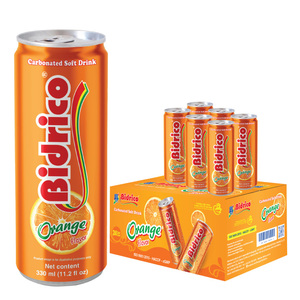 บิดริโก้ น้ำอัดลมรสส้ม 330 มล. - Product Image 3