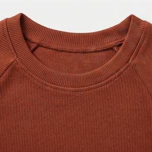 เสื้อครอปท็อปผ้าฝ้ายสีพื้นสำหรับผู้หญิง สไตล์ฮิปฮอป สตรีทแวร์ ออกกำลังกาย ฟิตเนส แอคทีฟแวร์ สำหรับฤดูร้อน - Product Image 4