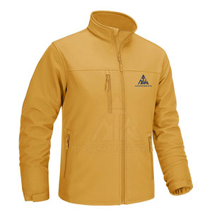 Veste Softshell Homme Hiver Sur Mesure Col Montant Fermeture Éclair Intégrale Service OEM Dernier Cri Prix Abordable Vente en Gros - Product Image 4