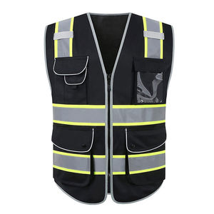 Chaleco de Trabajo de Alta Visibilidad Premium, Chaleco de Seguridad Reflectante para Trabajadores de la Construcción con Logotipo Personalizado, Chaleco de Seguridad Personalizado - Product Image 1