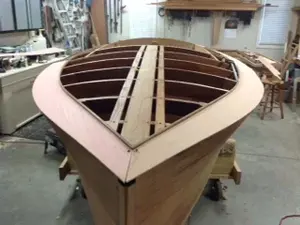 Réplica de la Lancha Clásica de Lujo Nelson Zimmer Palm Beach de 22 pies, Construida a Medida en Madera - Product Image 5