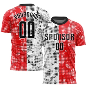 ขายส่งโดยตรงจาก OMMIZ INDUSTRY ชุดฟุตบอลแบบ sublimation สีฟ้าดำแบบกำหนดเอง - Product Image 6