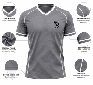 Uniforme de Fútbol Dumela International para Hombre, Jersey Deportivo de Verano, Manga Corta, Color Sólido, Secado Rápido, Transpirable, Cómodo y Ecológico - Product Image 6
