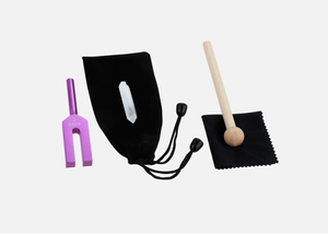 Ensemble de diapasons violets neufs, 1 pièce, réparation du DNA, guérison, vibration, thérapie sonore, méditation - Product Image 5