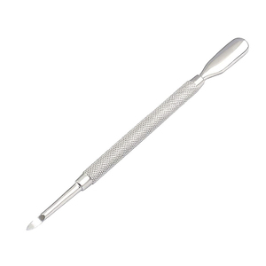 Empujador de cutículas de alta calidad para el cuidado de las uñas, con mango antideslizante y bordes refinados para manicura y pedicura detalladas. - Product Image 1