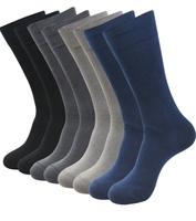 Chaussettes d'automne pour hommes en coton 100% rayé, respirantes, écologiques, à séchage rapide et jetables