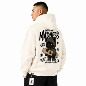 Sudadera con Capucha para Hombre, Moderna, con Estampado Gráfico, Duradera, Cómoda, de Manga Larga, Estilo Urbano, para Usar en Todas las Temporadas - Product Image 3