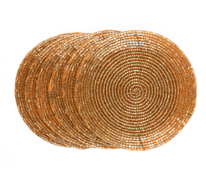Juego de posavasos con cuentas, lo último en diseño, juego de posavasos con forma de hongo, tapetes y almohadillas redondas, ¡gran oferta! - Product Image 4