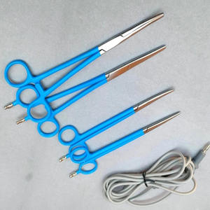 <b>Laparoscopic</b> Surgical <b>Instrument</b> Set Blue Handle Curved Dissector Training CE Certified Class II Manual Model - Product Image 5
