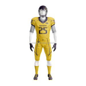 Fashion American Football Uniform 2025 New Style Sublimation Printing Team Set Factory Direct Custom Logo Designs - Product Image 2