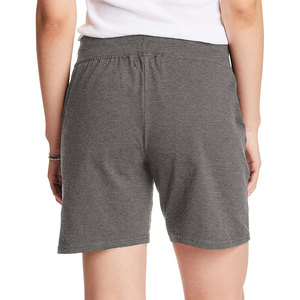 Custom Streetwear <b>Women</b> Solid Color Summer <b>Shorts</b> Comfortable Fit <b>knee</b> <b>length</b> Elastic Waist Drawstring <b>Women</b> Cotton Blend <b>Short</b> - Product Image 2