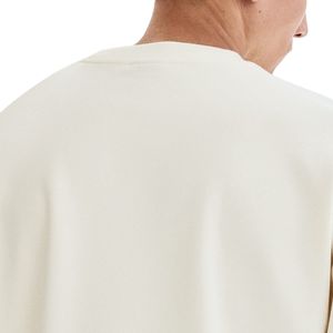 T-shirt pour homme coupe ample, tissu extensible premium, col rond, streetwear décontracté, léger, fabricant OEM ODM personnalisé - Product Image 4