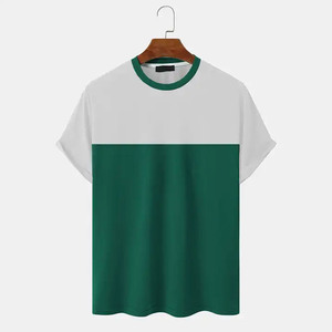 T-shirts pour hommes respirants à faible MOQ, design de logo personnalisé, vente en gros de t-shirts pour hommes - Product Image 1