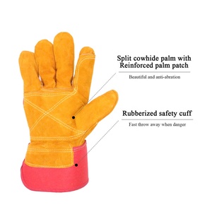Fabricantes directos de fábrica Guantes de cuero anticorte de alta calidad Color de diseño personalizado para uso diario de seguridad de invierno al aire libre informal - Product Image 2
