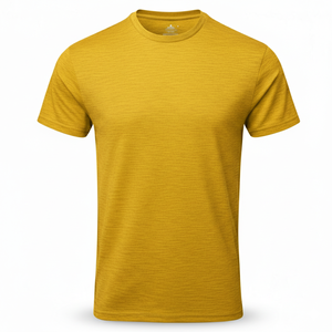 เสื้อยืดแขนสั้นลำลองผู้ชายผ้าฝ้ายพิมพ์ลายระบายอากาศแห้งเร็ว 100% แบบถักสั่งทำพิเศษ รับผลิตแบบ OEM ODM ขายส่ง - Product Image 5